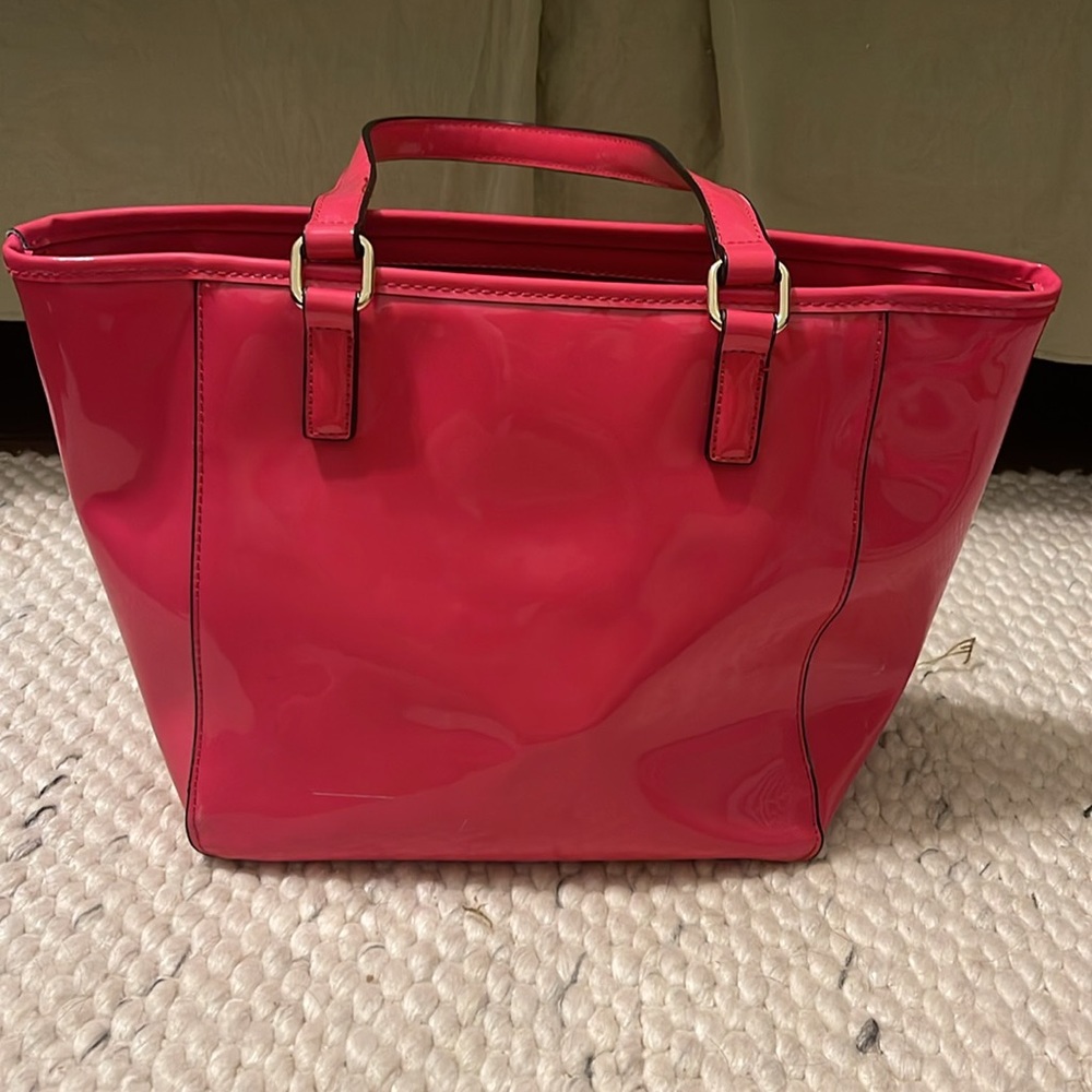 PINK LEATHER SIMPLY NOELLE PURSE - Picture 6 of 15
